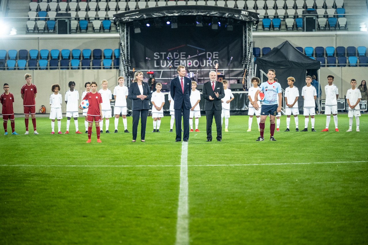 Inauguration Stade de Luxembourg